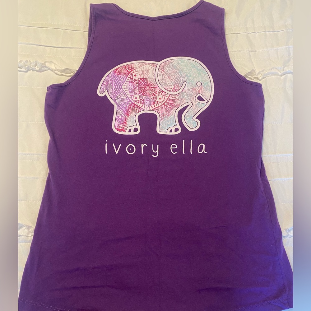 ivory ella tank top